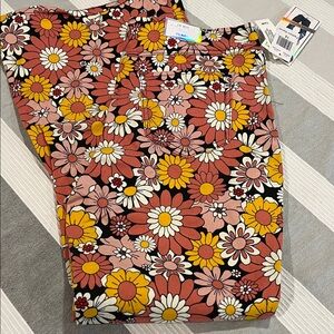 Tinseltown Floral Flare Jeans - Multicolor